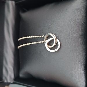 Tiffany interlocking circles bracelet, authentic